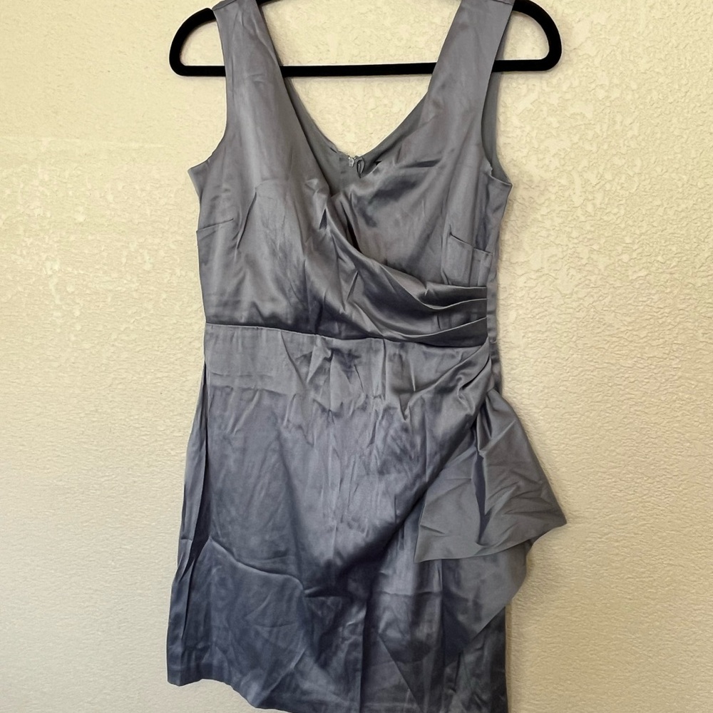 Alyn Paige Silver Mini Dress